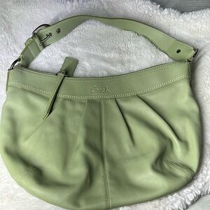 Coach Green Hobo Bag